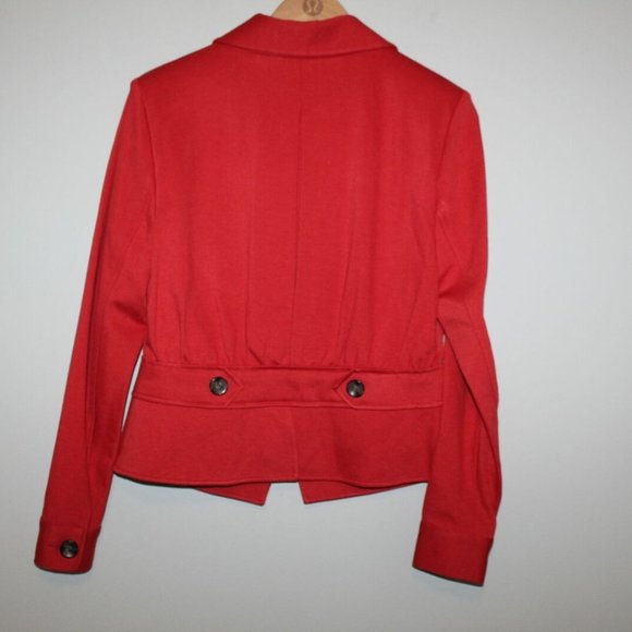 CAbi The Little Red Blazer Jacket Crimson HW9897 - Picture 7 of 10